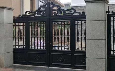 Aluminum European Style Courtyard Gate